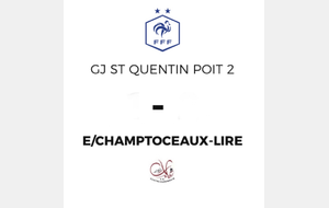 Les U15 rencontre GJ Saint Quentin la Poiteviniere